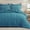 Teal, variant on RUIKASI 7 Pieces Full Comforter Set with Sheets, Teal Bed in a Bag Full with Comforter and All Season Sheets, Pillowcases & Shams