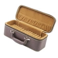 thumbnail image 4 of Caja de almacenamiento de caja de joyería de imitación de cuero del joyero con para cumpleaños - café Sunnimix Brazalete de brazalete, 4 of 6