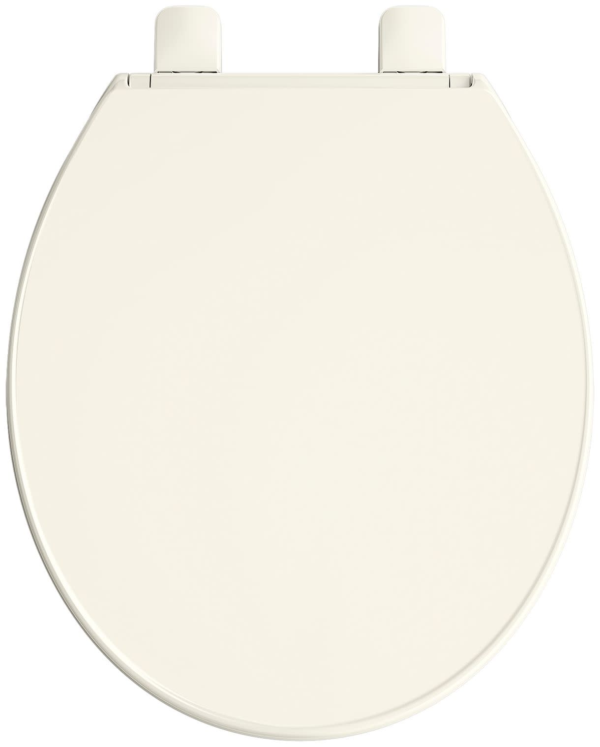 Open Box Kohler K-24494-A Border Round Closed-Front Toilet Seat - Off White