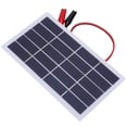 thumbnail image 3 of Pequeños Paneles Solares, Panel Solar Portátil Del Polisilicio 2W 5V Pequeño Panel Solar Con Clip Para Al Aire, 3 of 7