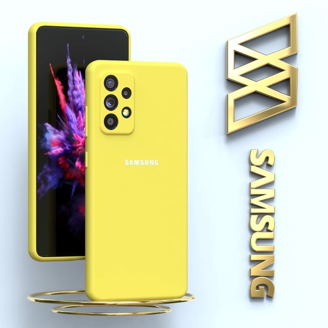 Funda de silicona suave de alta calidad para Samsung Galaxy A52, A53, 5G, carcasa protectora de tacto sedoso, A52, 5G, A72, A53, A73, A33, 5G Fivean unisex