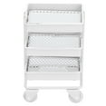 thumbnail image 2 of Simulation Trolley, Miniature Cart Rack 1:12 Scale With Wheels For Dollhouse Decoration, 2 of 8