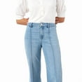 thumbnail image 4 of Women's Pintuck Wide Leg Jean - Martinique, 4 of 5