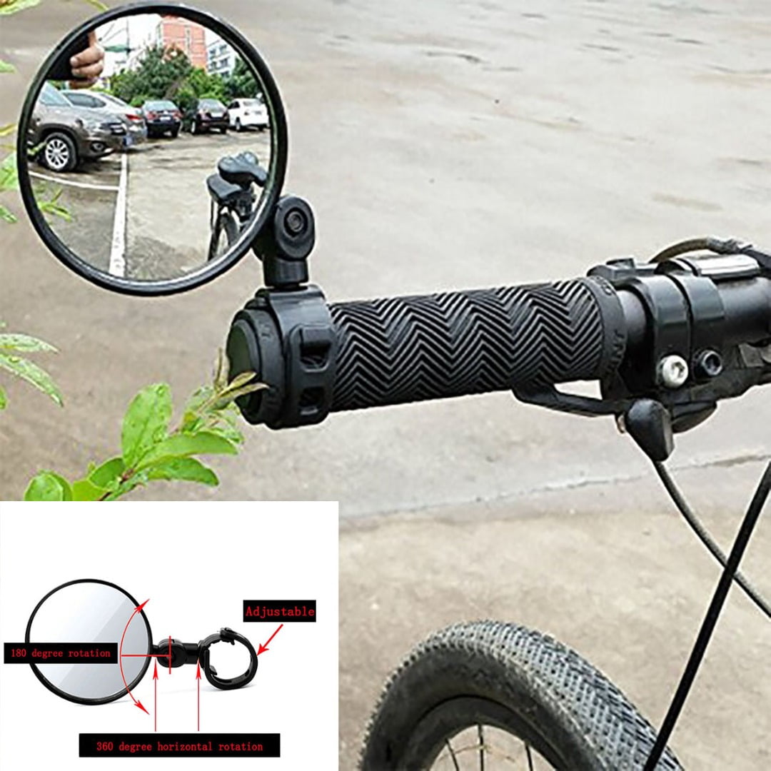 Details about   Adjustable Handlebar 360° Rotate Rearview Mirror For Bike MTB Bicycle Cycling 