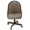 thumbnail image 5 of Caster Chair Tilt Rolling and Swivel Casual Dining Chair, 5 of 5