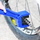thumbnail image 3 of 2 uds. Herramienta de limpieza de cadena de bicicleta de motocicleta, limpiador de arandela de cadena, cepillo de bielas, herramienta de limpieza de mantenimiento de bicicleta de montaña, az, 3 of 5