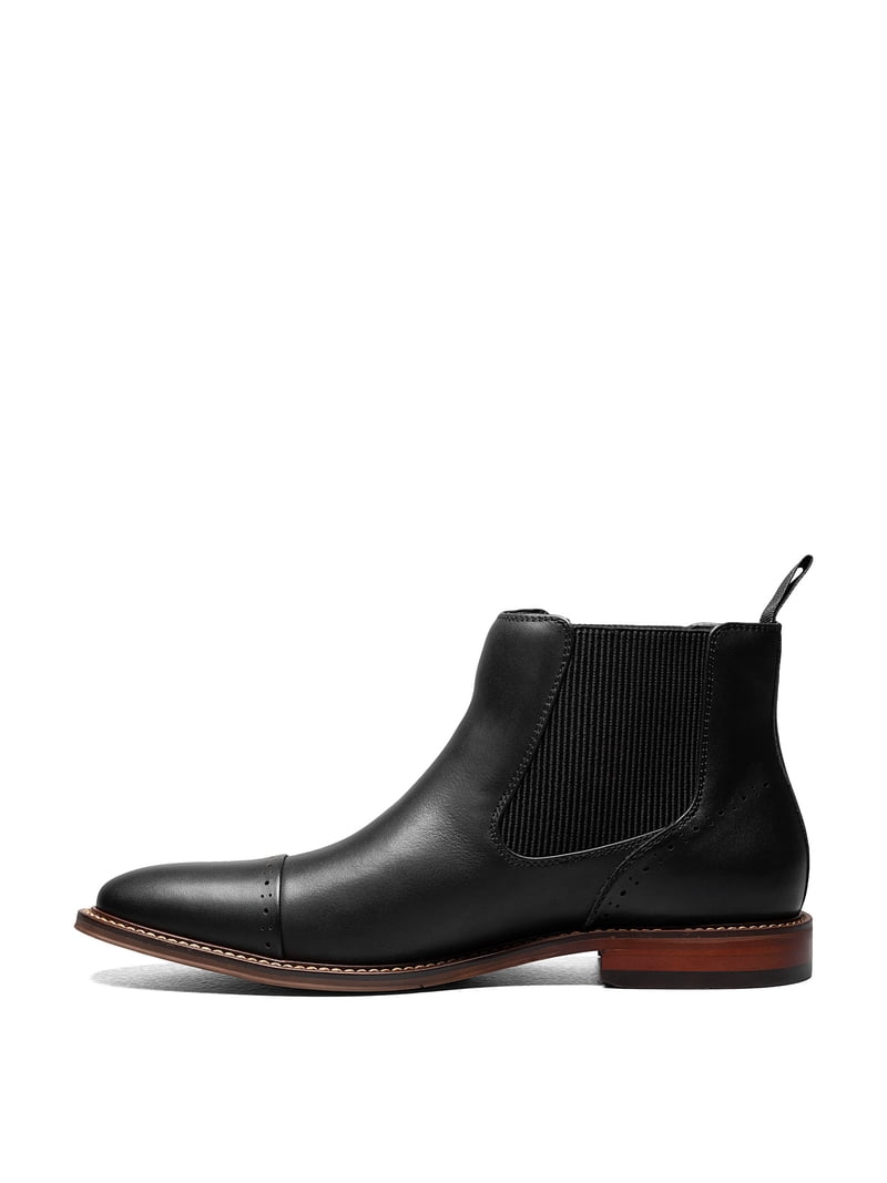Stacy Adams Mens Maury Leather Toe Cap Chelsea Boots 