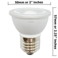 thumbnail image 2 of 3-LED Light Bulbs HR16 120V E27 MR-16 JDR C Hood Lamp Short Neck E26 (Red), 2 of 2