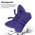 thumbnail image 3 of Dteck Case For Apple iPad Pro 11" 2020/2018, Kids Safe Butterfly iPad Air 4th Generattion 10.9" 2020 Case Shockproof EVA Foam Super Protection Kickstand Kids Friendly Cover ,Purple, 3 of 3