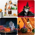 thumbnail image 7 of 24Pcs Mini Witch Hats and Mini Witch Brooms Decorations Craft for Party Birthday Wedding Witch Wizard Party Supplies Colorful, 7 of 7