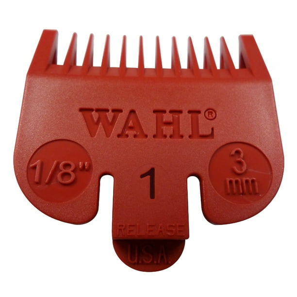 1/8" Wahl Professional Plastic Clipper Replacement Guide Guard 1