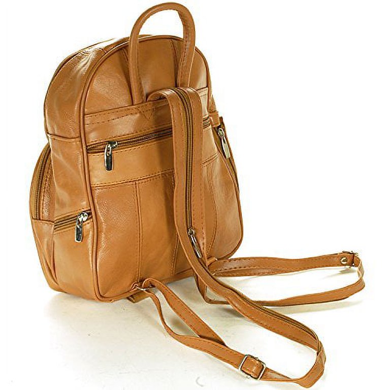 Only 41.98 usd for Straw Backpack with Long Leather Straps in Light Brown  Online at the Shop