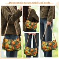 thumbnail image 4 of FORMRS Womens Shoulder Bag with Chain Strap Clutch Purse Cute Tote Handbag, Green Retro Leaves, 4 of 7