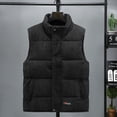 thumbnail image 1 of Chaleco de pana ligero de lujo para hombre, chaleco de algodón con plumón, chaleco de moda con textura de otoño e invierno, abrigo de pareja de algodón grueso para hombre, 1 of 5