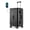 Black-20in, variant on 28" Hardside Large Checked Luggage, Zipperless Aluminum Frame Suitcase,Hardshell Suitcase With Four Multi-directional Wheels, Scratch-Resistant Shell,TSA Lock, Charger Port