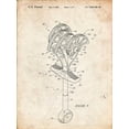 thumbnail image 2 of Borders, Cole 15x18 Black Ornate Wood Framed with Double Matting Museum Art Print Titled - PP61-Vintage Parchment Omega Pacific Link Climbing Cam Patent Poster, 2 of 4