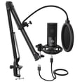 thumbnail image 1 of Micrófono USB de condensador para estudio FIFINE T669 con accesorios, 1 of 9