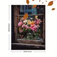 thumbnail image 3 of Vibrant Floral Impressionist Oil Painting Canvas Wall Art for Living Room Bedroom Dining Room Hallway Office Entryway, 3 of 8