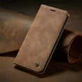 thumbnail image 3 of Matte Leather Flip Cover for Samsung A71 A51 A70 A50 A40 A30 A20 A10 Wallet Case S21 5G S20 Ultra Note 10 Plus S10 S10e S9 S8 S7, 3 of 5