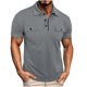 thumbnail image 1 of pstuiky Camisas de manga corta para hombre, Suéter informal de moda para hombre, color liso, manga larga y cuello redondo. camisas casuales para hombre xxl, 1 of 5