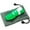 White/Green, variant on Nuvo Soprano Saxophone (N165MPBK)