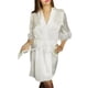 thumbnail image 3 of VISgogo Vestido de Dormir para Mujer, Pijama de Noche de Cintura Alta de Color Sólido de Terciopelo Ropa de baño para el baño VISgogo  moda, 3 of 8