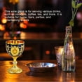 thumbnail image 6 of Vintage Chalice Goblet Royal Chalice Embossed Cup Vintage Zinc Alloy Goblet Medieval Party Decorations for Halloween Party Drinking Decor Supplies, 6 of 11