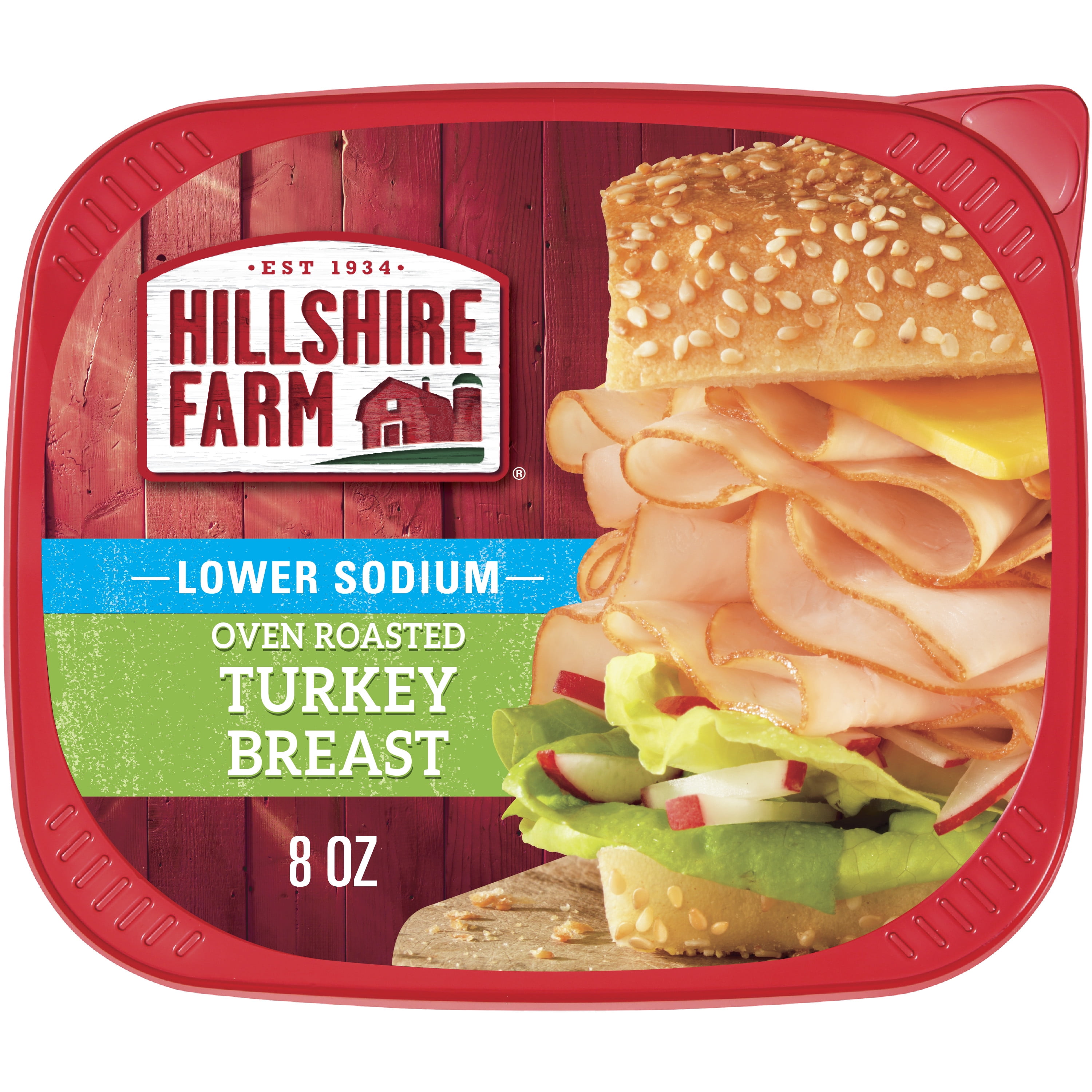 Hillshire Farm Lower Sodium Oven Roasted Turkey Breast, 8 oz