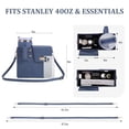 thumbnail image 6 of Stanley Purse Cup Holder Bag With Strap- Outdoor Portable Crossbody Water Bottle Storage Bag For Stanley Cup Tumbler 40 Oz, 6 of 7