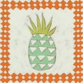 thumbnail image 2 of Zarris, Chariklia 20x20 Black Ornate Wood Framed with Double Matting Museum Art Print Titled - Pineapple Vacation I, 2 of 4