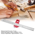 thumbnail image 1 of FLAMEEN Woodworking Scriber,CX300-1 Woodworking Scribing Ruler 300MM/11.81in Portable Straight Measure Marking Tool,Angle Ruler, 1 of 8