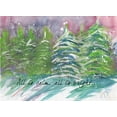 thumbnail image 2 of Dyer, Beverly 14x11 White Modern Wood Framed Museum Art Print Titled - All is Calm All is Bright, 2 of 4