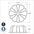 thumbnail image 4 of Nordic Ware Bundt® 3” x 6” Non-stick Aluminum Cake Pan, Assorted Colors Blue, White, 4 of 8