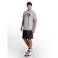 thumbnail image 6 of AND1 Men's and Big Men's All Court Colorblock Short, 9" inseam, up to Size 5XL, 6 of 7