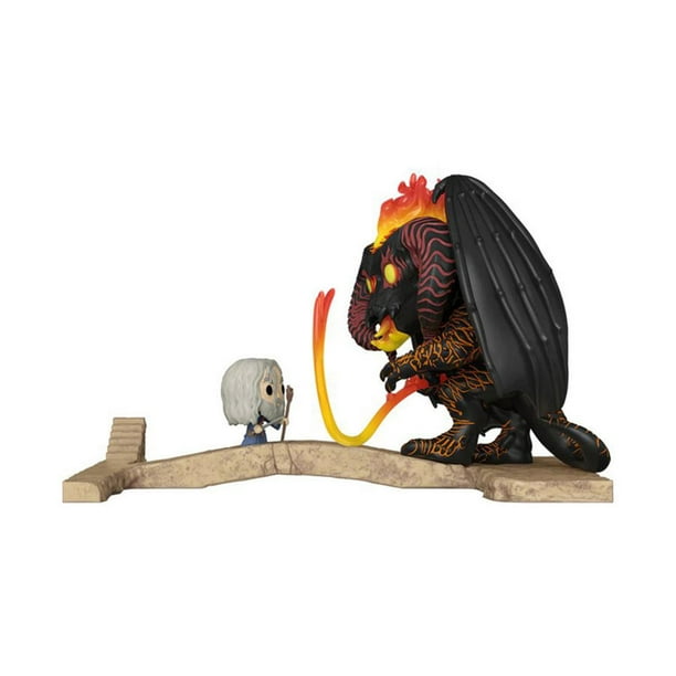 Funko Pop Moment Gandalf Vs Balrog 1275 Special Edition 6 Pulg The Lord Of The Rings multicolor