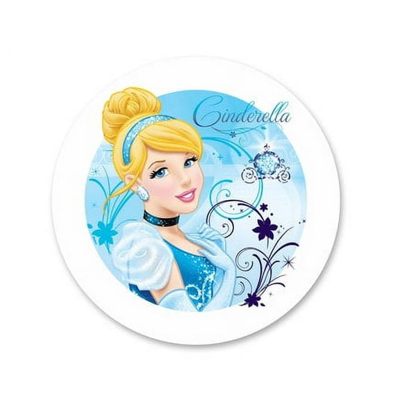 Cinderella Edible Icing Image Cake Topper, by CakeSupplyShop (3 Count)