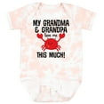 thumbnail image 3 of Inktastic Grandma Grandpa Love Me Boys Boys or Girls Baby Bodysuit, 3 of 5