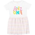 thumbnail image 3 of Inktastic Arizona Girls Toddler Dress, 3 of 5