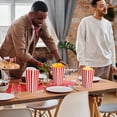 thumbnail image 2 of WRITWAA 15-Piece Striped Popcorn Bowl Set, Popcorn Holders for Movie , Theater Snacks, Parties, and Family Gatherings, 2 of 6
