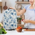 thumbnail image 3 of HELLHERO Blue Peony Branch Mixer Cover with Hand Strap AntiSlip Mixer Blender Cover for Kitchen Home, 3 of 6