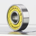 thumbnail image 7 of 16Pcs Skateboard Bearings ABEC 9 Precision with Storage Box Organizers for Longboard, Mini Cruisers, Scooter, Roller Skates, Inline Wheels Yellow, 7 of 7