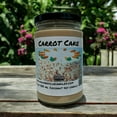 thumbnail image 1 of Carrot Cake Vegan Coconut Soy 12 oz/ 355 ml Candle Hand-poured, Eco-friendly, Clean Burning, Bakery, Food, Drink, 1 of 5