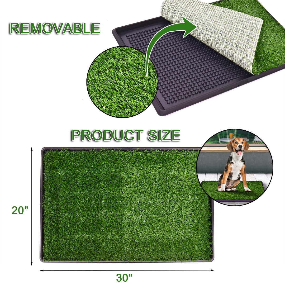 grass training pads for puppies