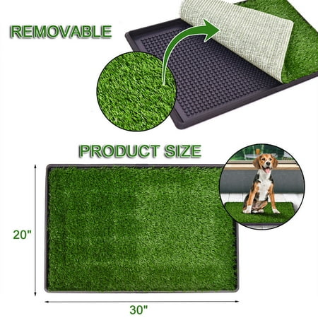 30 X20 Pet Potty Training Pee Dog Puppy Indoor Toilet Grass Pad