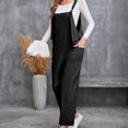 thumbnail image 5 of aidice Summer Jumpsuits for Women Casual Adjustable Strap Tie Comfy Loose Pants Overalls with Pockets, 5 of 5