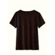 thumbnail image 2 of [Awareness T-Shirt] Cotton Crew Neck T-Shirt | Women's Casual Short Sleeve Graphic Tee with Down Syndrome Awareness Applique | Regular Fit Knit Fabric Top for Spring/Summer, 2 of 6