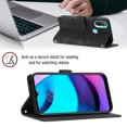 thumbnail image 4 of Compatible with Motorola Moto E30/ E40 Classic Embossed PU Leather Case with Card Holder Shockproof Cover, 4 of 5