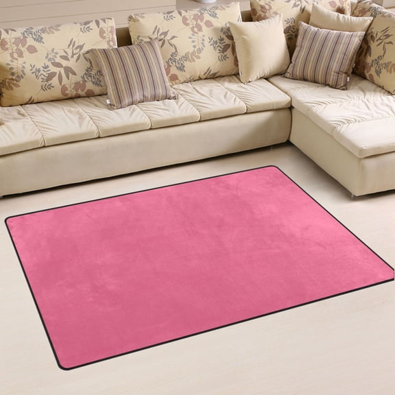 Ryvnso Pink Area Floor Mat Non-Slip Carpet Soft Rugs Doormats 31" x 20"