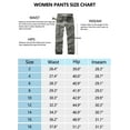 thumbnail image 5 of TRGPSG Women's Relaxed Fit Cargo Pants Outdoor Sport Hiking Pants Casual Pants Parachute Pants with Zipper Pockets,Armygreen,Size 8, 5 of 6
