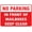 Warning Sign 6, variant on No Parking in Front of Garage Keep Clear Sign - 8"x12" Rustproof Aluminum Metal Sign, Multicolor